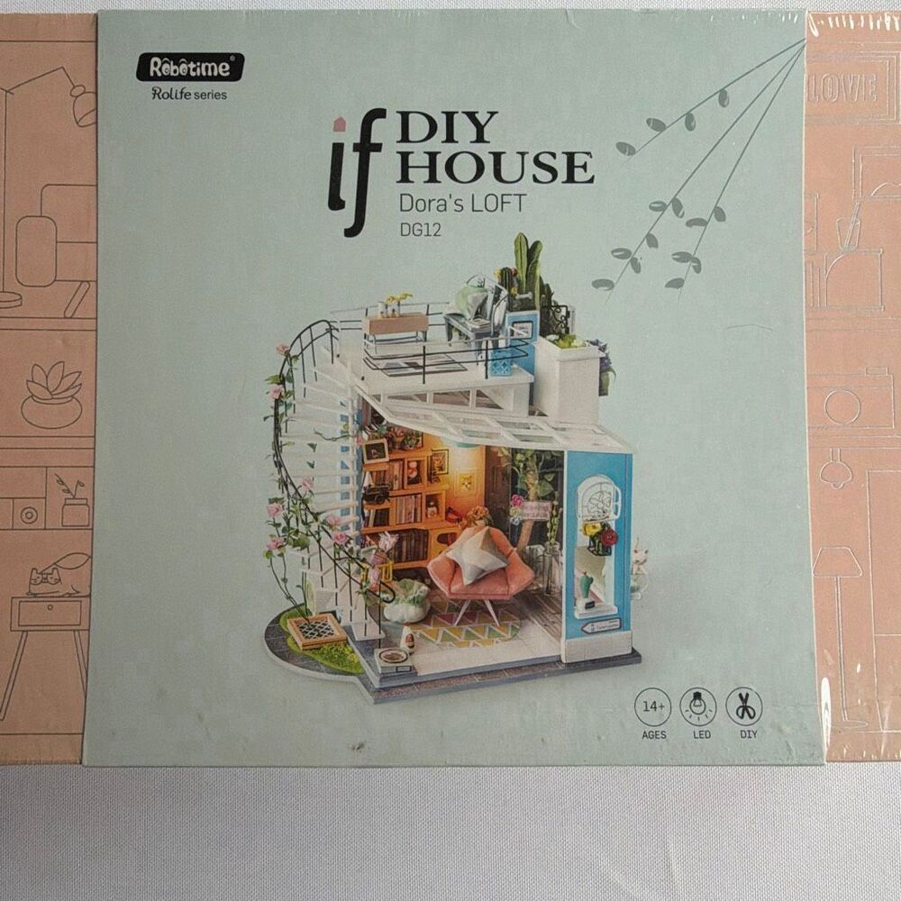 Rolife Dora’s Loft DIY House Craft Kit